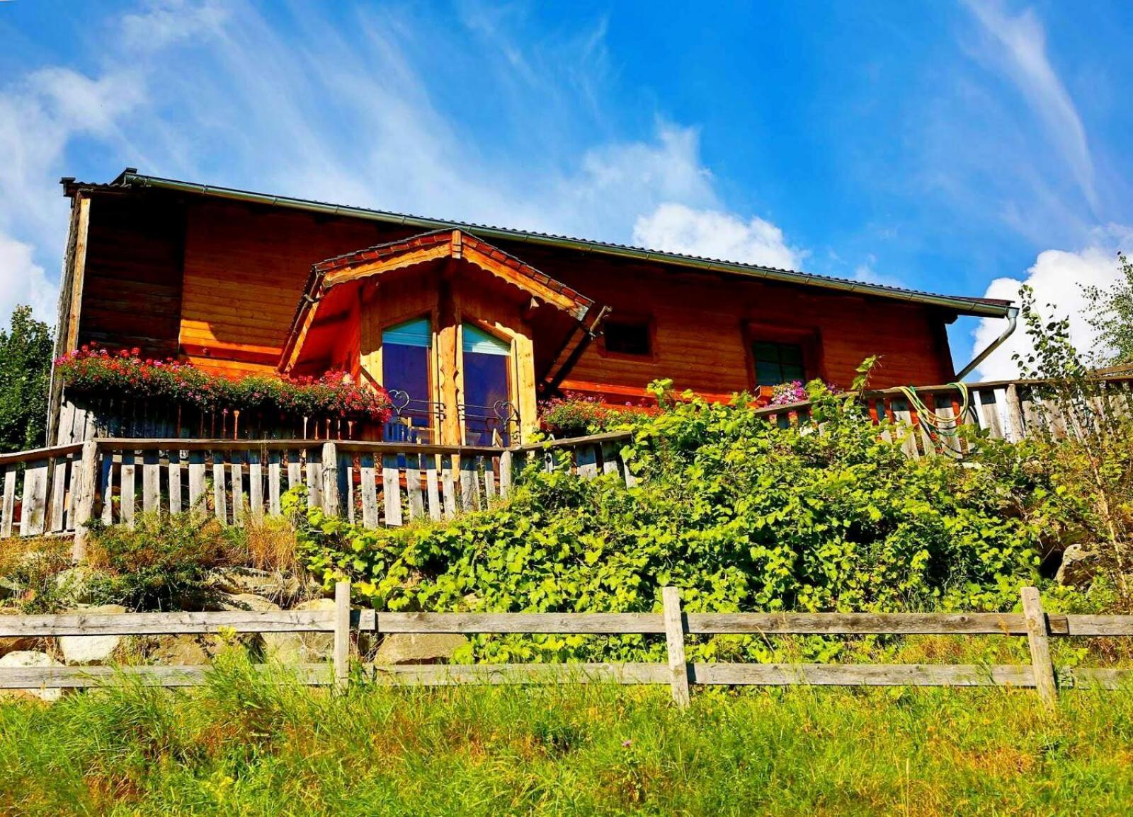 Panorama Ferienhaus Ematberg Mit Bergblick Und Sauna Нідернзілль Екстер'єр фото